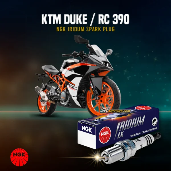 KTM Duke /RC 390 NGK Iridium Spark Plug - Image 2