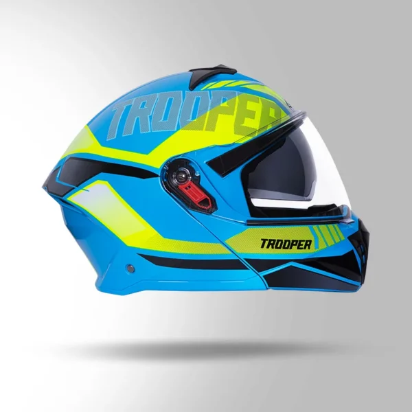 STUDDS TROOPER DV D1 DECOR BLUE & YELLOW - Image 3