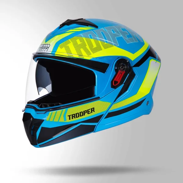 STUDDS TROOPER DV D1 DECOR BLUE & YELLOW - Image 4