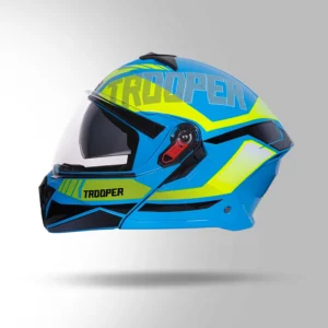 STUDDS TROOPER DV D1 DECOR BLUE & YELLOW