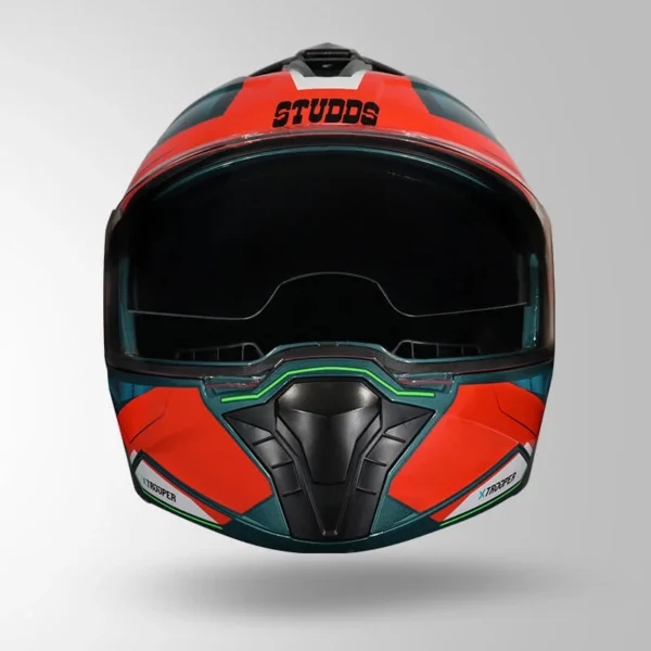 STUDDS TROOPER DV D2 HELLCAT DECOR GREEN & RED - Image 5