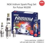 Bajaj NS200 NGK Iridium Spark Plug (Set of 3)