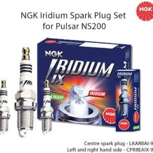 Bajaj NS200 NGK Iridium Spark Plug (Set of 3)