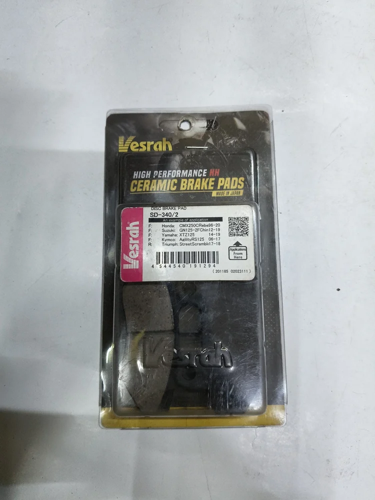 Vesrah SD 340/2 Ceramic Brake Pad - Image 2